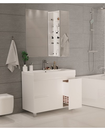 Подвесной шкаф 1MarKa Cube 25 У79533 Белый