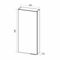 Подвесной шкаф 1MarKa Gaula 40П У92523 White