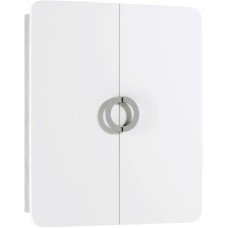 Шкаф подвесной белый матовый/дуб седой Aqwella Alicante Alic.04.06/Gray