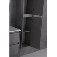 Шкаф подвесной с двумя распашными дверцами с доводчиками правосторонний BelBagno KRAFT-1600-2A-SC-PG-R