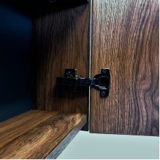 Подвесной шкаф Comforty Порто 50 00-00009245 Дуб темно-коричневый