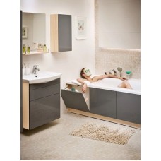 Шкаф серый/ясень Cersanit Smart SW-SMA/Gr