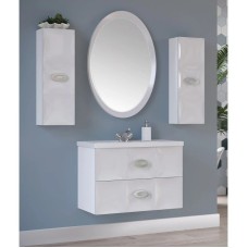 Шкаф белый глянец R Marka One Bonne У62597