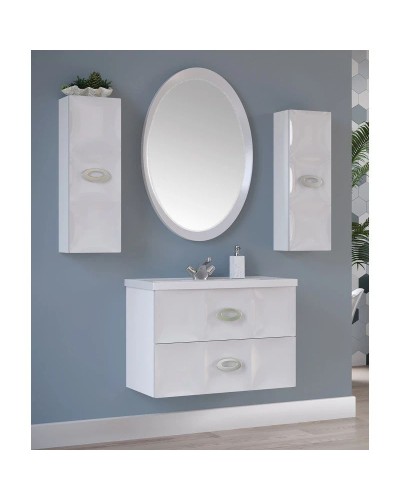 Шкаф белый глянец R Marka One Bonne У62597