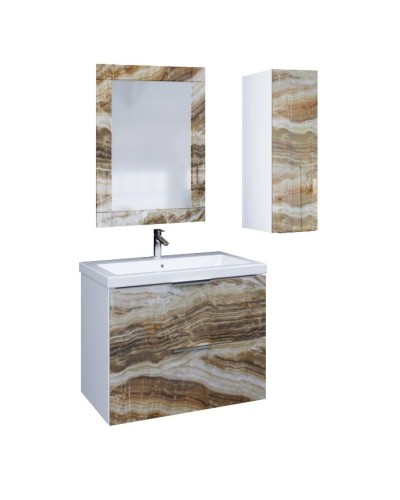 Шкаф оникс/белый глянец R Marka One Liriya У73134