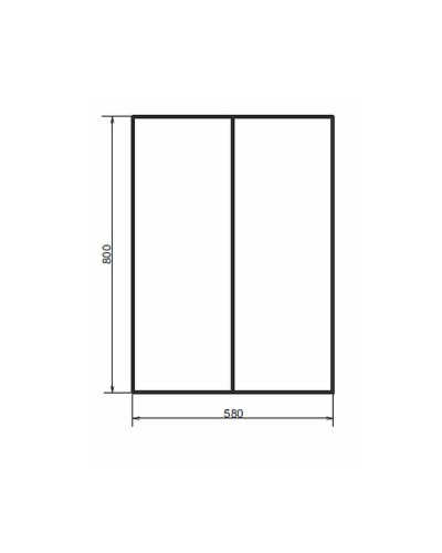 Подвесной шкаф Comforty Осло 60 00-00011150 Дуб темно-коричневый