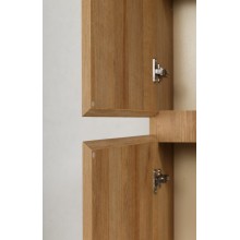 Шкаф подвесной с двумя распашными дверцами с двумя полками CEZARES MOLVENO-1600-2A-SC-RRIV