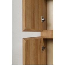 Шкаф подвесной с двумя распашными дверцами с двумя полками CEZARES MOLVENO-1600-2A-SC-RRIV