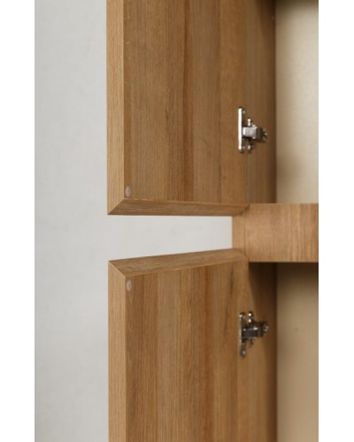 Шкаф подвесной с двумя распашными дверцами с двумя полками CEZARES MOLVENO-1600-2A-SC-RRIV