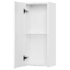 Шкаф одностворчатый подвесной 34х75 см белый глянец Акватон Астера 1A195503AS01L