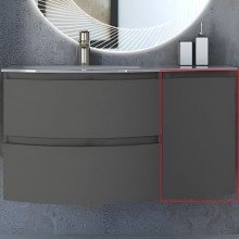 Подвесной шкаф Cezares Vague 34 R 54906 Grigio talpa opaco