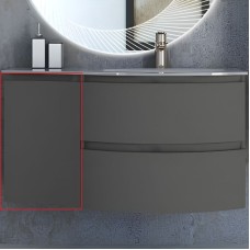 Подвесной шкаф Cezares Vague 34 L 54907 Grigio talpa opaco