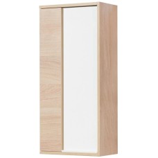 Шкаф подвесной белый глянец/дуб эврика Акватон Бостон 1A239903BN010