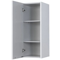 Шкаф одностворчатый подвесной 32х77,2 см дуб полярный L Акватон Сильва 1A215703SIW7L