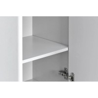 Шкаф одностворчатый подвесной 32х77,2 см дуб полярный R Акватон Сильва 1A215703SIW7R