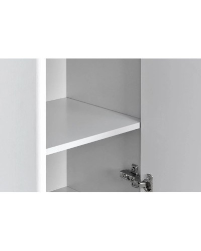 Шкаф одностворчатый подвесной 32х77,2 см дуб полярный R Акватон Сильва 1A215703SIW7R