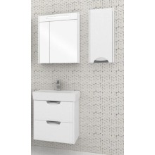 Шкаф одностворчатый подвесной 32х77,2 см дуб полярный R Акватон Сильва 1A215703SIW7R