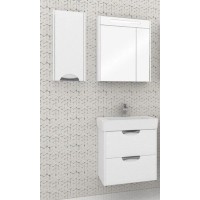 Шкаф одностворчатый подвесной 32х77,2 см дуб полярный L Акватон Сильва 1A215703SIW7L