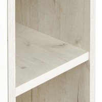 Шкаф подвесной белый глянец/дуб крафт L Акватон Флай 1A237903FAX1L