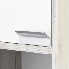 Шкаф подвесной белый глянец/дуб крафт L Акватон Флай 1A237903FAX1L