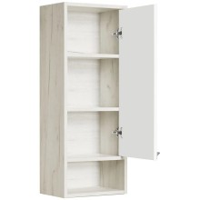 Шкаф подвесной белый глянец/дуб крафт R Акватон Флай 1A237903FAX1R