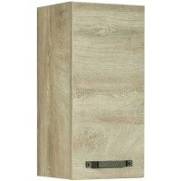 Шкаф одностворчатый подвесной 34х70 см дуб эндгрейн Акватон Лофт Фабрик 1A242803LTDU0