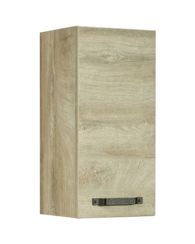 Шкаф одностворчатый подвесной 34х70 см дуб эндгрейн Акватон Лофт Фабрик 1A242803LTDU0