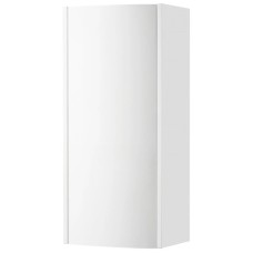 Шкаф одностворчатый подвесной 34х75 см белый глянец Акватон Астера 1A195503AS01R