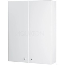 Шкаф двустворчатый подвесной 61х81,8 см белый глянец Акватон Симпл 1A012403SL010