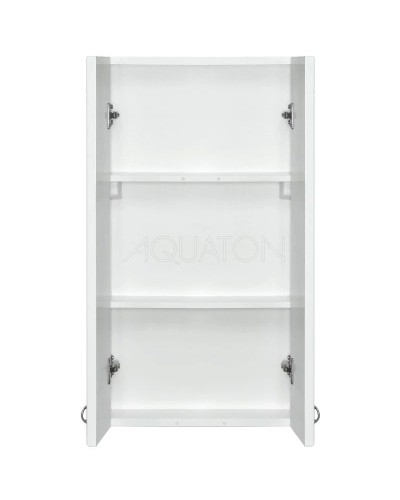 Шкаф двустворчатый подвесной 40х75 см белый глянец Акватон Колибри 1A065403KO01L