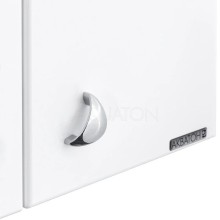 Шкаф двустворчатый подвесной 40х75 см белый глянец Акватон Колибри 1A065403KO01L