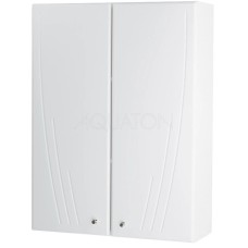 Шкаф двустворчатый подвесной 61х81,8 см белый глянец Акватон Минима 1A001703MN010