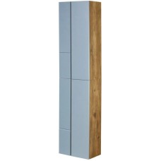 Шкаф двустворчатый подвесной 43х86,4 см дуб рустикальный/фьорд Акватон Мишель 1A243903MIX30