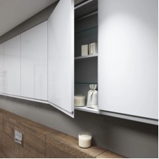 Шкаф подвесной белый глянец Cersanit Moduo SW-MOD60/Wh