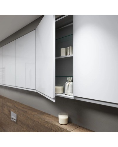 Шкаф подвесной белый глянец Cersanit Moduo SW-MOD60/Wh