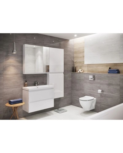 Шкаф подвесной белый глянец Cersanit Moduo SW-MOD60/Wh