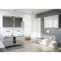 Шкаф подвесной белый глянец Cersanit Moduo SW-MOD60/Wh