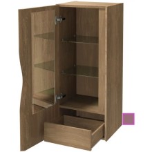 Подвесная колонна шарниры слева нежно-розовый матовый Jacob Delafon Stillness EB2006G-M71