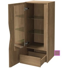 Подвесная колонна шарниры слева нежно-розовый матовый Jacob Delafon Stillness EB2006G-M71