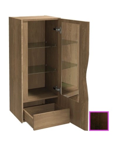 Подвесная колонна натуральный темный дуб шарниры справа Jacob Delafon Stillness EB2006D-P7