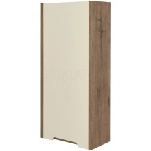 Шкаф подвесной бежевый/дуб веллингтон L Акватон Оливия 1A254703OLVGL