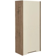 Шкаф подвесной бежевый/дуб веллингтон R Акватон Оливия 1A254703OLVGR