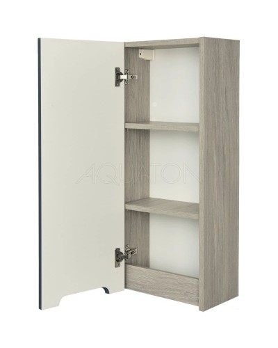 Шкаф подвесной грей/дуб ойстер L Акватон Оливия 1A254703OLUGL