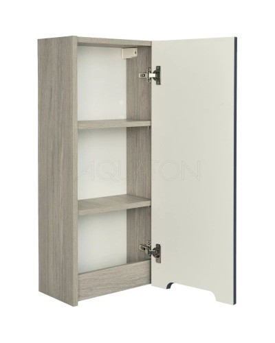 Шкаф подвесной грей/дуб ойстер R Акватон Оливия 1A254703OLUGR