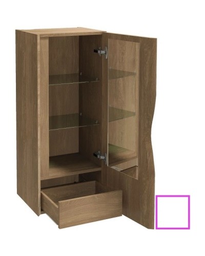 Подвесная колонна белый глянец шарниры справа Jacob Delafon Stillness EB2006D-G1C