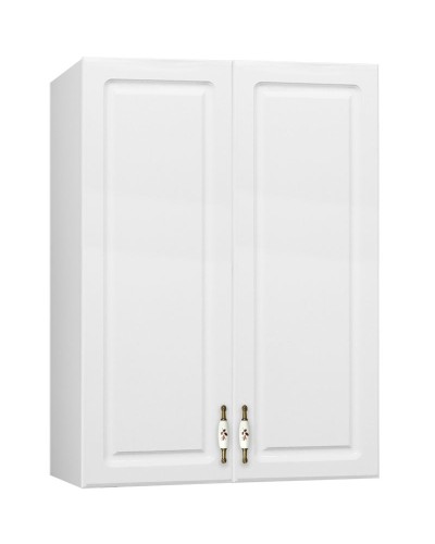 Шкаф Style Line Олеандр 2 60 Люкс подвесной Белый глянец