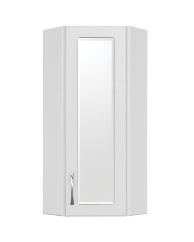 Шкаф полупенал Style Line Веер 30 подвесной Белый глянец