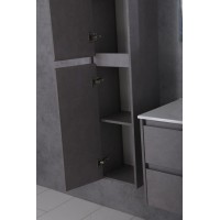 Шкаф подвесной, с двумя распашными дверцами с доводчиками левосторонний BelBagno KRAFT-1600-2A-SC-PG-L