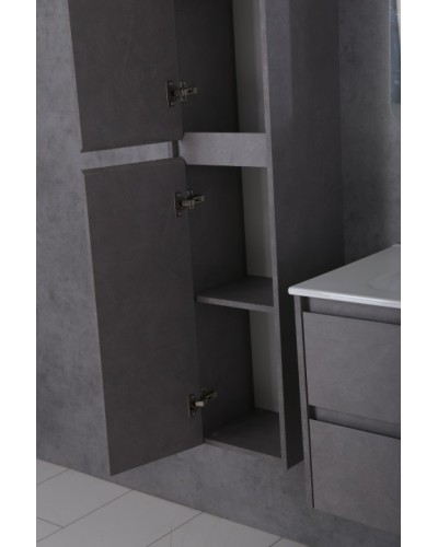 Шкаф подвесной, с двумя распашными дверцами с доводчиками левосторонний BelBagno KRAFT-1600-2A-SC-PG-L