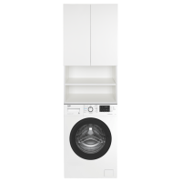 Амур - 60 шкаф над стиральной машиной с полками ПВХ